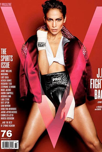Jennifer Lopez Gets Physical For Sporty New Magazine Cover