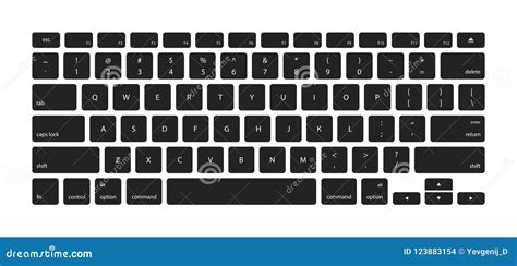 vector keyboard keys stickers computer keyboard buttons keys template