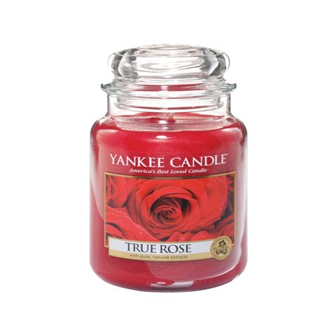 yankee candle classic small jar true rose candle    kr