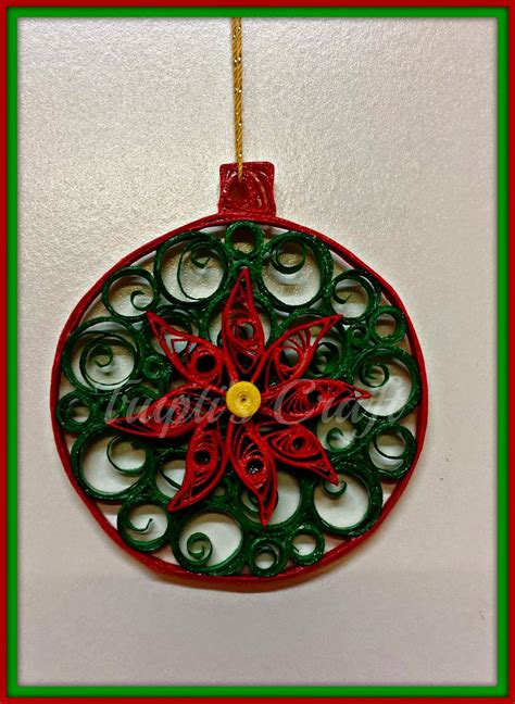 truptis craft quilling christmas christmas ornaments quilling designs