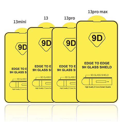 3d 5d 6d 9d Full Curved Cover Wholesale Tempered Glass Screen Protector