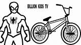 Bmx Coloring Pages Bike Getcolorings Color Getdrawings sketch template