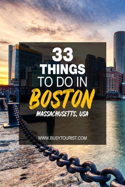 33 Best And Fun Things To Do In Boston Massachusetts In 2020 Boston