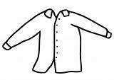 Shirt Coloring Pages Large sketch template