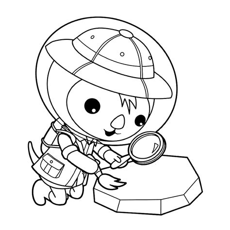 octonauts coloring pages books    printable