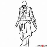 Assassin Creed Draw Game Sketchok Drawing Step Various Games sketch template