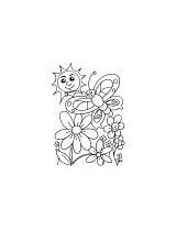 Spring Coloring Pages Lovely Season Beautiful Time Preschool sketch template