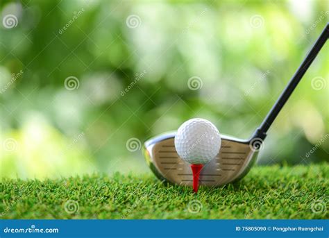drive golf stock photo image  driver teeing drive