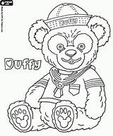 Duffy Disney Bear Coloring Pages Mickey Sheets Printable Teddy Shelliemay Walt Kids Theme Party Choose Board Plush Sailor Suit sketch template