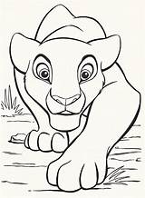 Lion King Coloring Pages Disney Drawings Kids Sheets Cartoon Books Character Freelargeimages sketch template