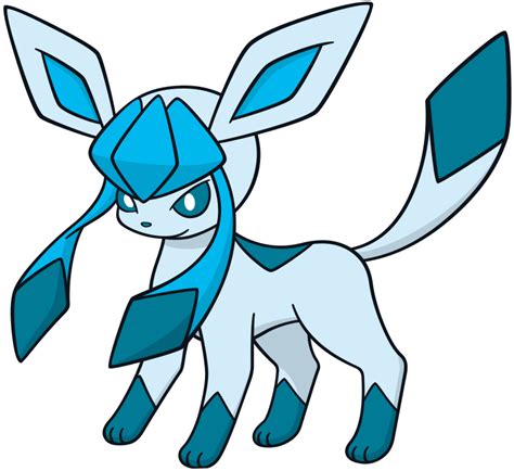glaceon official artwork gallery pokemon