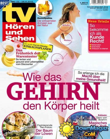 tv horen und sehen      magazines deutsch
