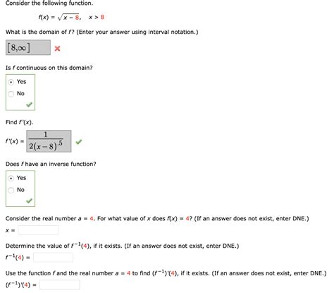 solved consider the following function f x x 8 x 8