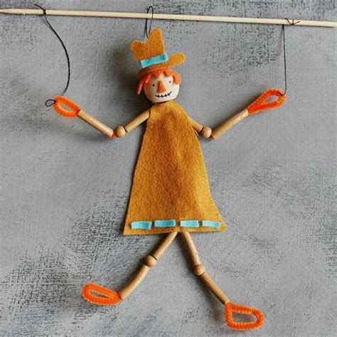 scarecrow pasta puppet scarecrow christmas ornaments puppets