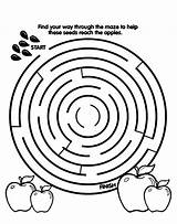 Coloring Pages Maze Johnny Appleseed Mazes Kids Colouring Easy Color Printable Apple Crayola Sheets Activity Print Board Fun Preschool Find sketch template