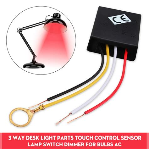 table desk lamp switch light lamp touch switch control sensor dimmer repair