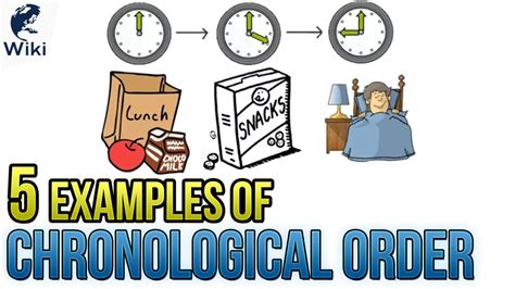 examples  chronological order