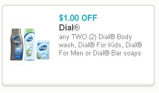coupon stl  dial body wash  bar soap printable coupon