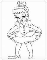 Cinderella Princesas Diznijeve Bojanke Disneyclips Prinzessin Bubakids Pocahontas sketch template