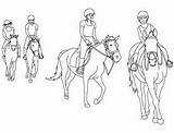 Horse Riding Pages Boy Training School Coloring Everyone Fancy Coloringpagesonly sketch template