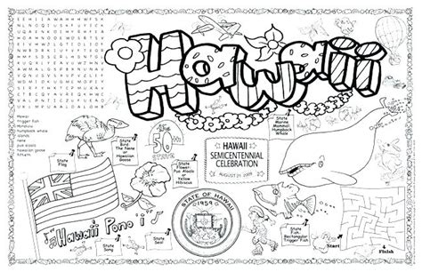 hawaii coloring pages ideas whitesbelfast