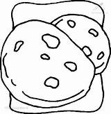 Coloring Cookies Food Drinks Viewed Kb Size sketch template