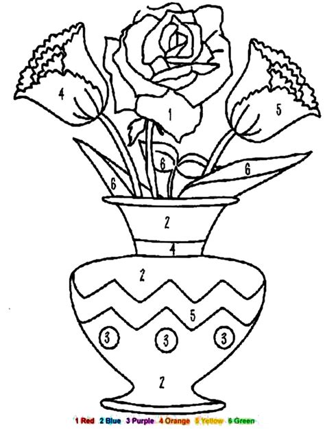 learning colors coloring pages