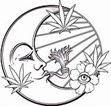 Stoner 420 Tattoo Catcher Weed Colouring Pinclipart Cholo Jacquieaiche sketch template