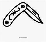 Knife Desenhar Canivetes Clipartkey sketch template