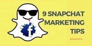 snapchat marketing  ways  promote  brand