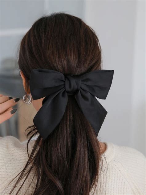 dazy bow hair clip in 2022 black hair bows hair jewels bow hairstyle