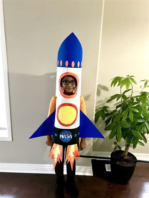 handmade rocket ship costume  steps  pictures diy costumes