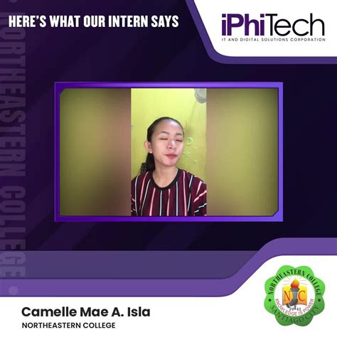 😊miss Camelle Mae Talks On How She Cope Up With The Tasks Given To Her