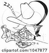 Siesta Clipart Cartoon Man Clip Outline Illustration Royalty Rf Toonaday Mexican Guy Poster Print Clipground Rest Clipartof Coloring Illustrations sketch template