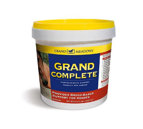 complete horse supplement grand meadows grand complete