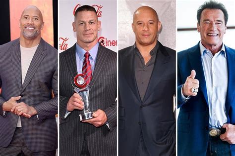 what do dwayne the rock johnson john cena and vin diesel have in