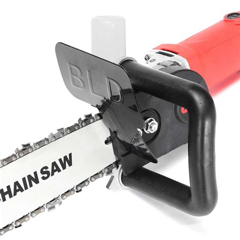 angle grinder chainsaw attachment
