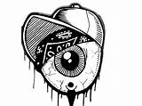 Cholo Drawings Graffiti Skull Gangster Drawing Easy Cool Characters Wizard Sketches Gangsta Street Eye Draw Thug Clipart Cartoon Sticker Bandana sketch template