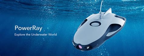 powerray worlds  underwater drone launched  singapore fintech singapore