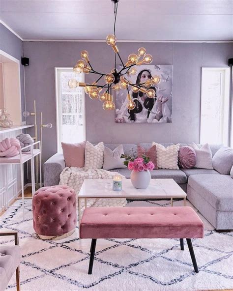 grey  blush living room ideas teracee pink living room living