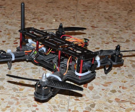 qav racing fpv quadcopter  pictures instructables