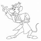 Detective Mouse Criminal Coloringsun Popular sketch template