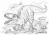 Kolorowanki Druku Dinosaur Dinozaury Kolorowanka Dinozaur Tyranozaur Jurassic Kolorowania Tyrannosaurus Coloration Adultes Wydruku Dzieci Drukowania Vecteur Planetadziecka Obrazek Główna Dorosłych sketch template