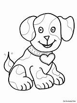 Kleurplaten Hondjes Kleurplaat Hondje Honden Huisdieren Uitprinten Knutseljuf Ede Downloaden Yoo sketch template