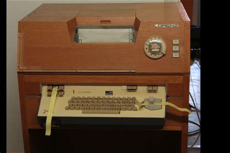 teleprinter typing sounds