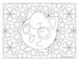Pokemon Coloring Jigglypuff Pages Adults Adult Printable Getcolorings Windingpathsart Getdrawings Color Print sketch template