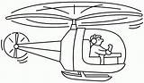 Helicopter Coloring Kids Pages Drawing Clipart Helicopters Helecopter Printable Popular Clip Sheets Library sketch template