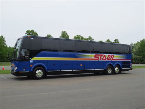 types  buses  charters starr bus tours charters