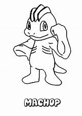 Pokemon Machop Coloring Pages Machamp Go Color Draw Hellokids Para Online Dibujar Fighting Pikachu Getdrawings Source Printable Template Print sketch template