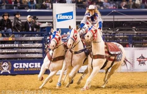 Cowgirl Chicks Will Ride Fast And Fly High Stock Show